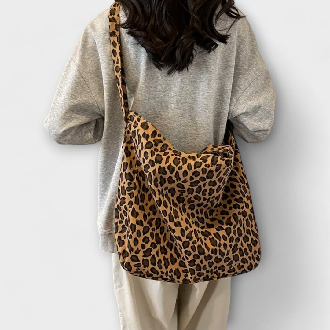Stylish Leopard Print Tote