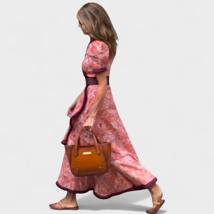 Vina | Floral Wrap Dress