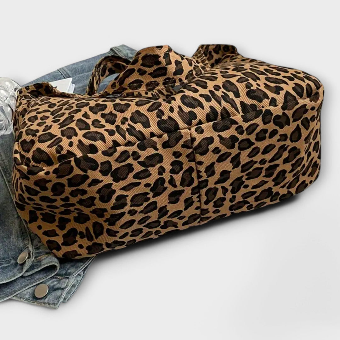 Stylish Leopard Print Tote