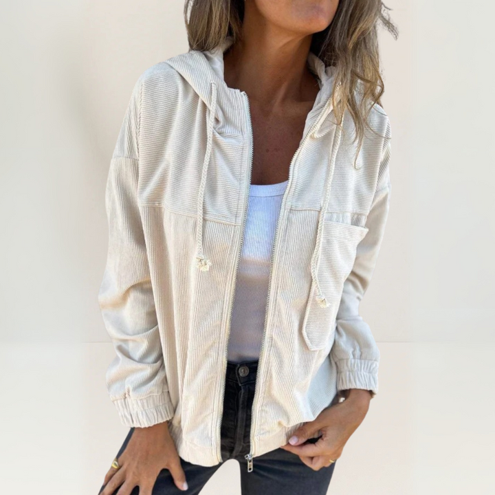 Karla™ | Soft Jacket with Hood and Zipper
