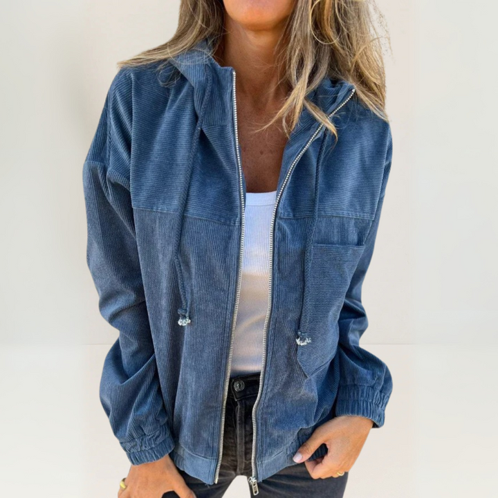 Karla™ | Soft Jacket with Hood and Zipper