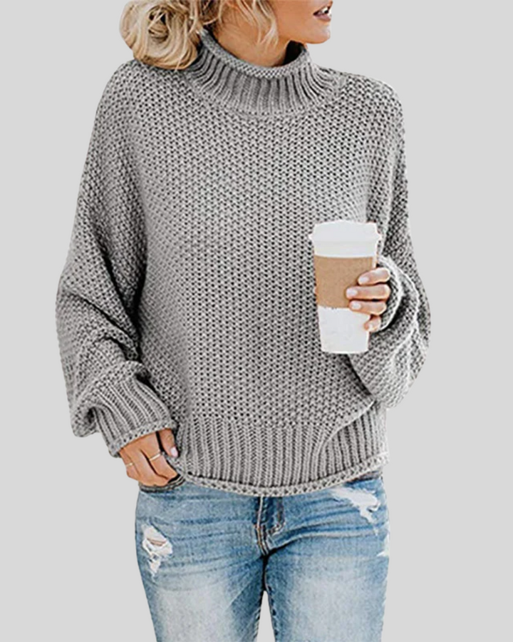 Clara | Chunky Knit Turtleneck Sweater