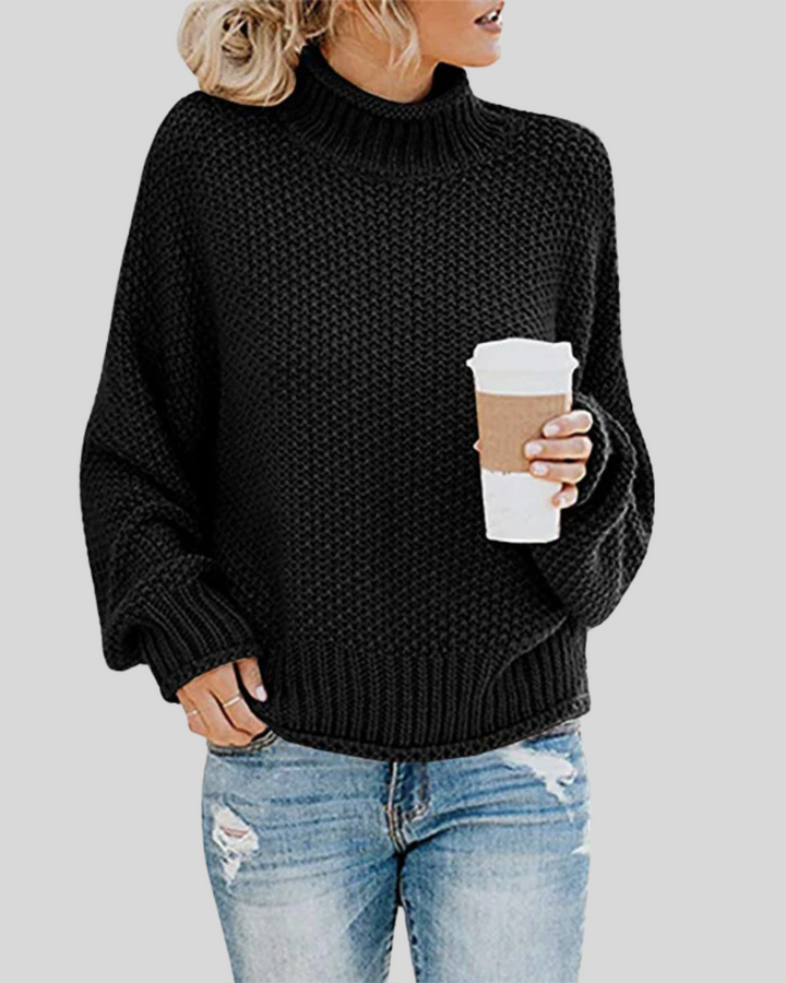 Clara | Chunky Knit Turtleneck Sweater