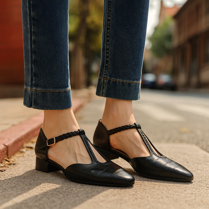 Kena | Leather Mary Janes
