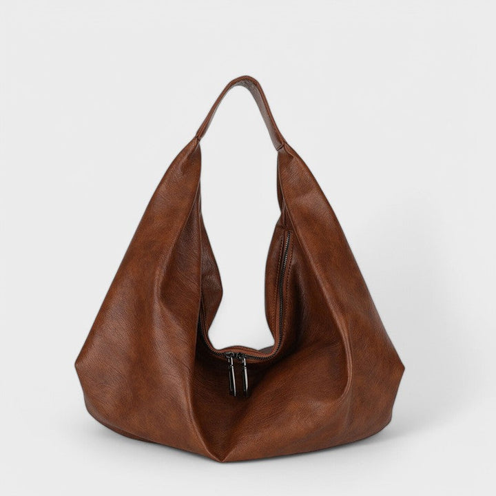 Spacious Triangle Hobo Bag