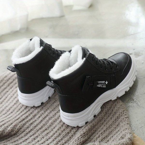 Nyra - Casual High-Top Ankle Sneakers