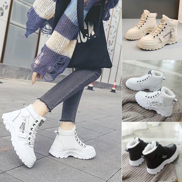 Nyra - Casual High-Top Ankle Sneakers