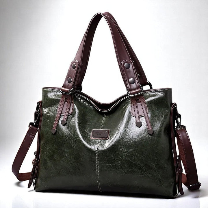 Refined Soft Leather Tote Bag