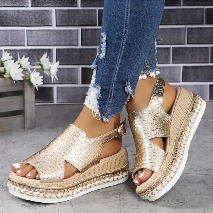 Blythe - Lightweight Wedge Orthopedic Sandals