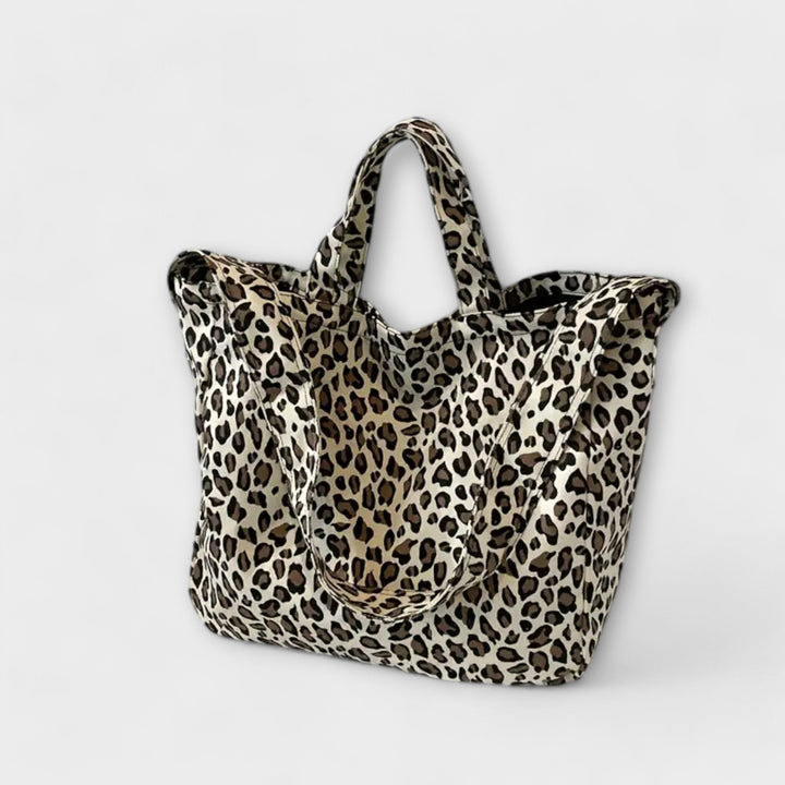 Stylish Leopard Print Tote