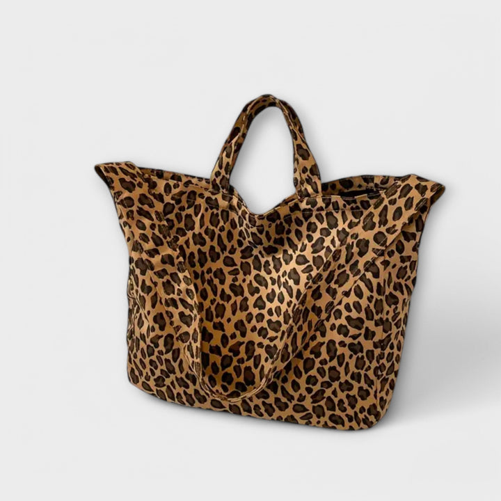 Stylish Leopard Print Tote