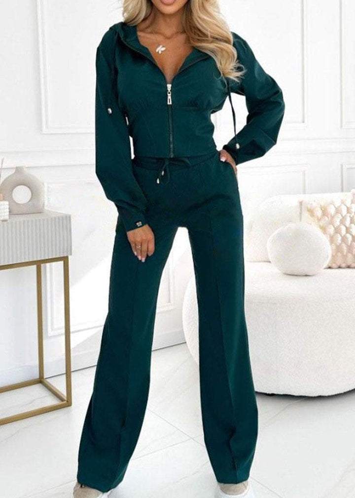 Bella - Women's Wide Leg Tracksuit Set