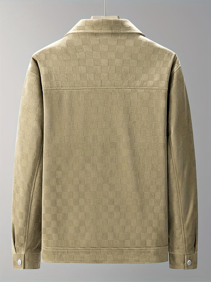Shaviro - Checkered Suede Jacket