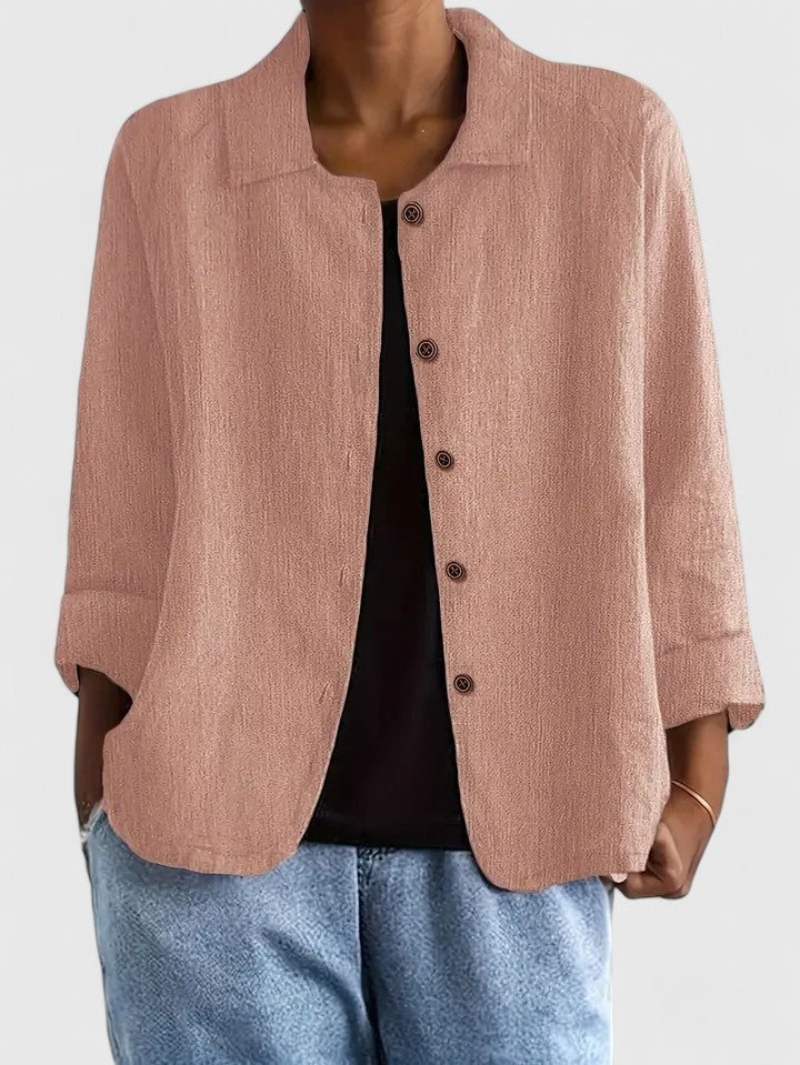 Claudine | Classic Cotton Light Top