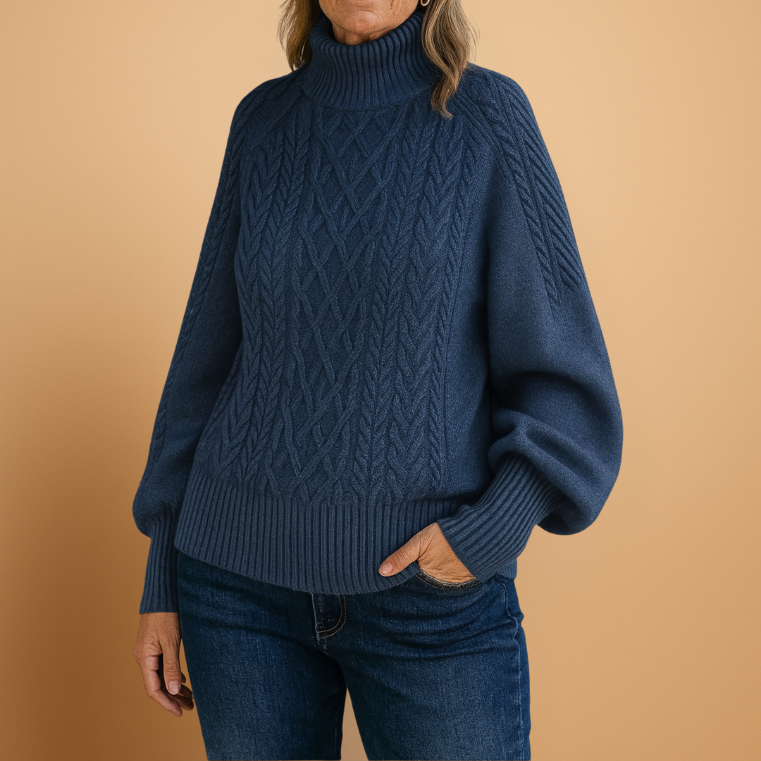 Liora | Casual Long Sleeve Knitted Sweater