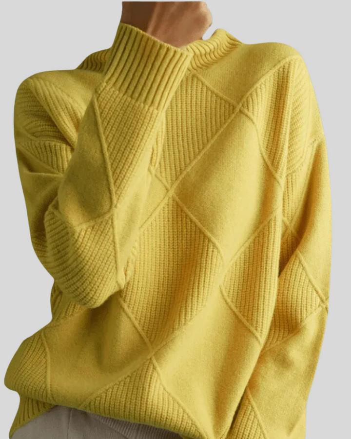 Clara | Luxe Cashmere Turtleneck Sweater