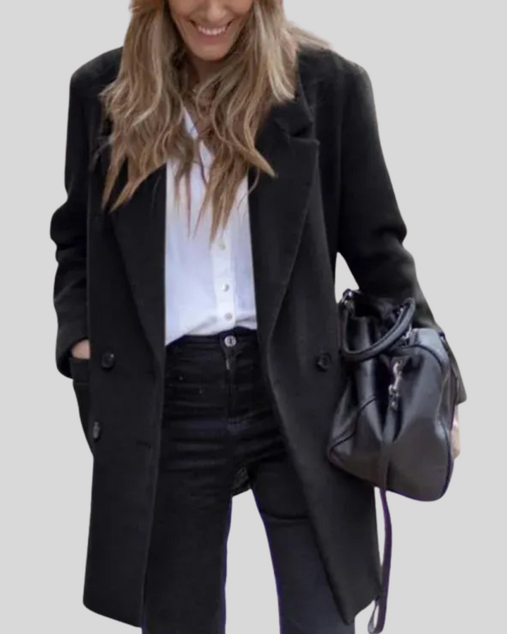 Clara | Mid-Length Autumn Tailored Coat