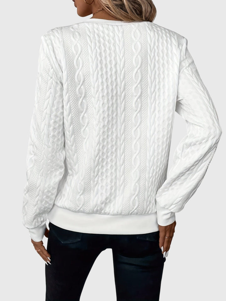 Clara | Sweater with Zipper