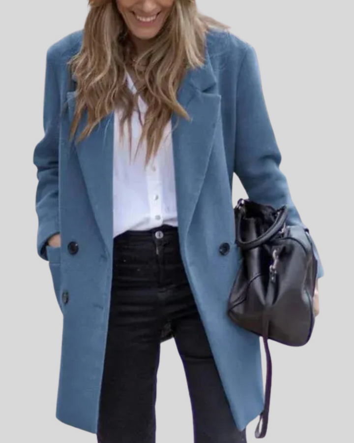 Clara | Mid-Length Autumn Tailored Coat