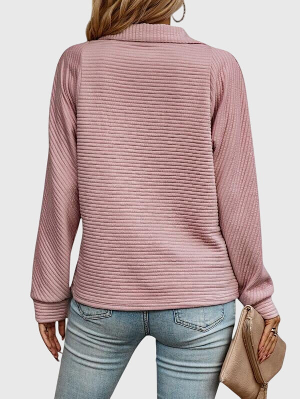 Clara | Elegant Sweater with Zipper