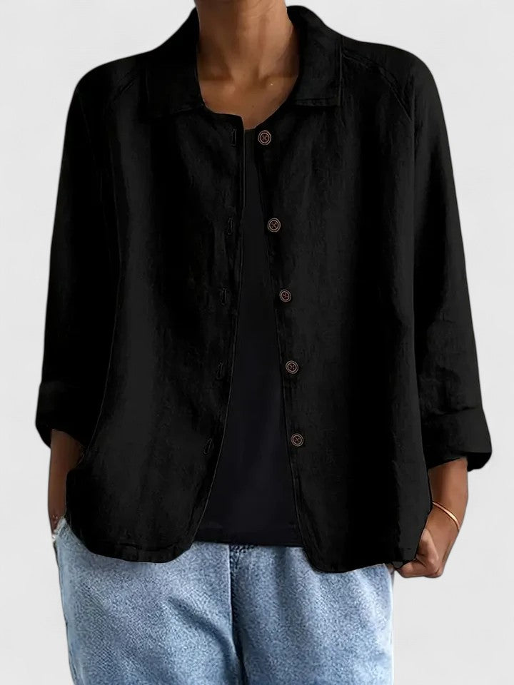 Claudine | Classic Cotton Light Top