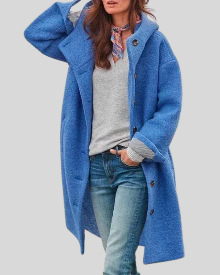 Clara | Mid-Length Stylish Coat for Autumn Days