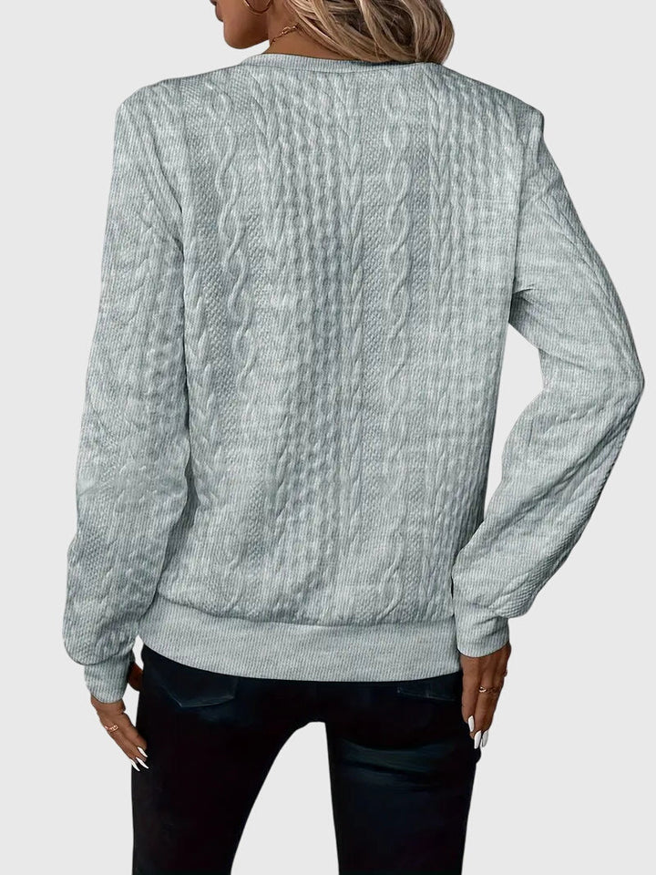 Clara | Sweater with Zipper
