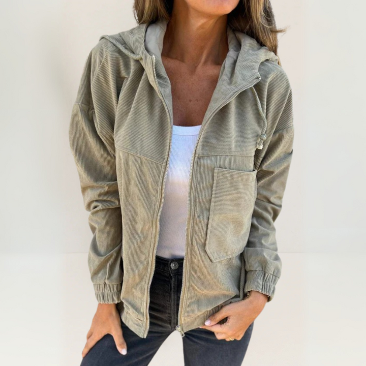 Karla™ | Soft Jacket with Hood and Zipper
