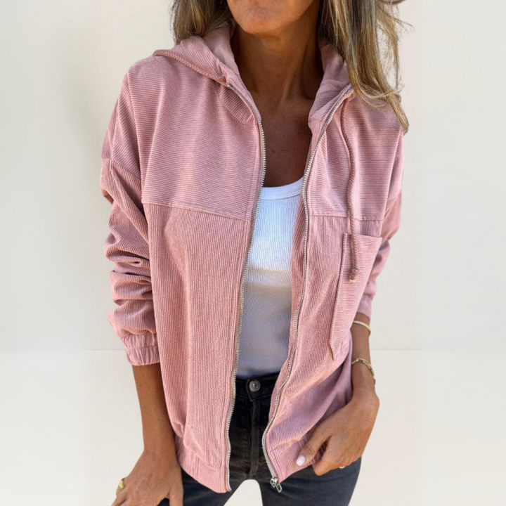 Karla™ | Soft Jacket with Hood and Zipper