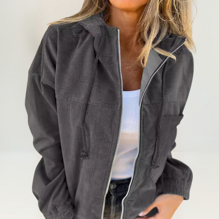 Karla™ | Soft Jacket with Hood and Zipper
