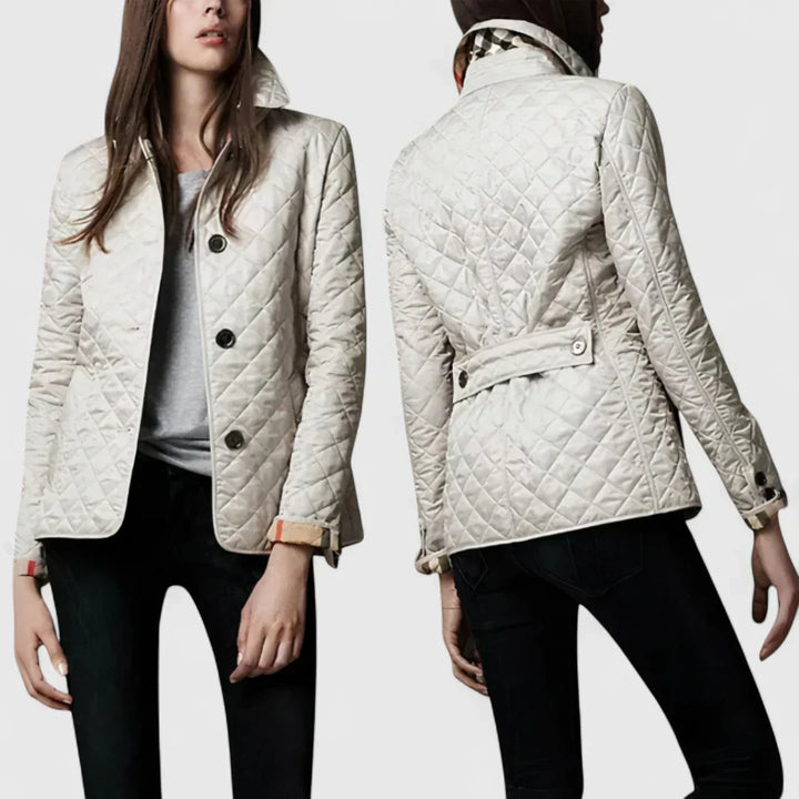 Olivia – Diamond Quilted Jacket