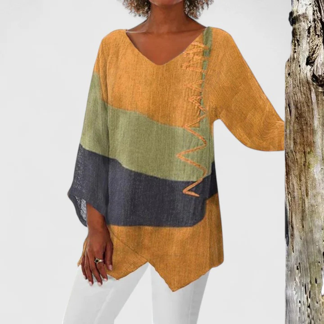 Clara | Elegant V-Neck Tunic