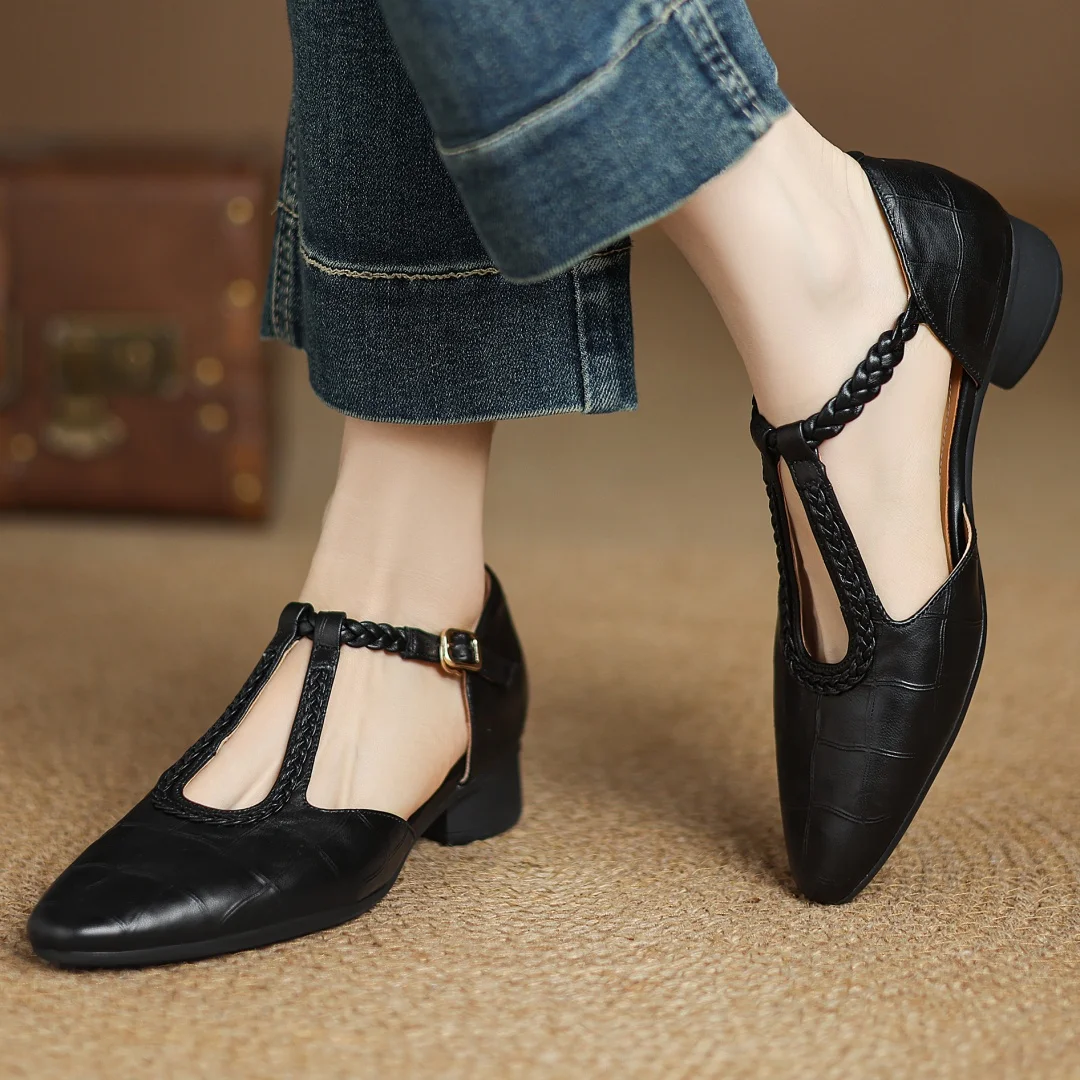Clara | Kepa Leather Mary Janes