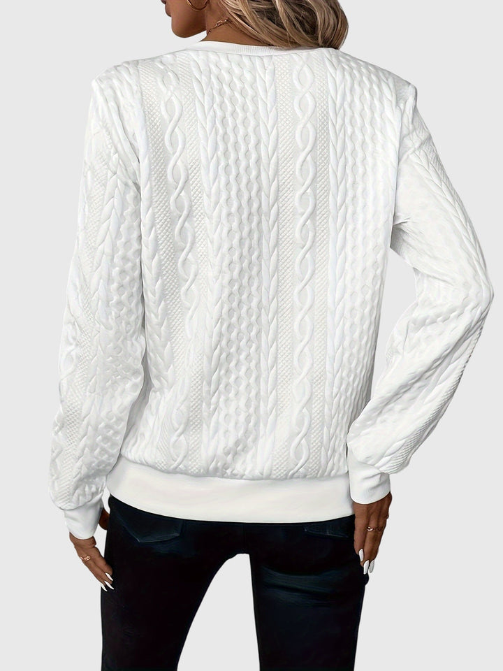 Clara | Sweater with Zipper