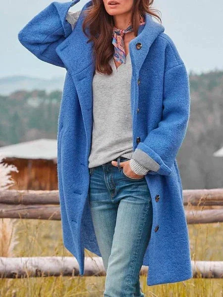 Clara | Mid-Length Stylish Coat for Autumn Days