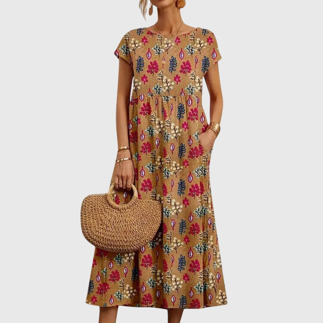 Clara | Chic Floral Dress