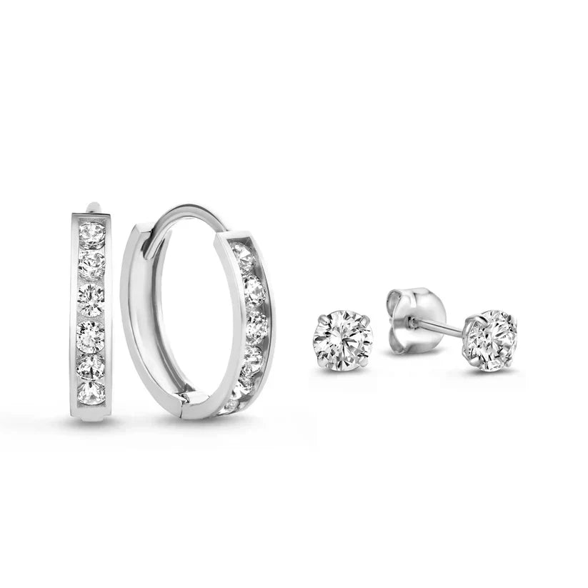 Clara | 14k Gold Earrings Set