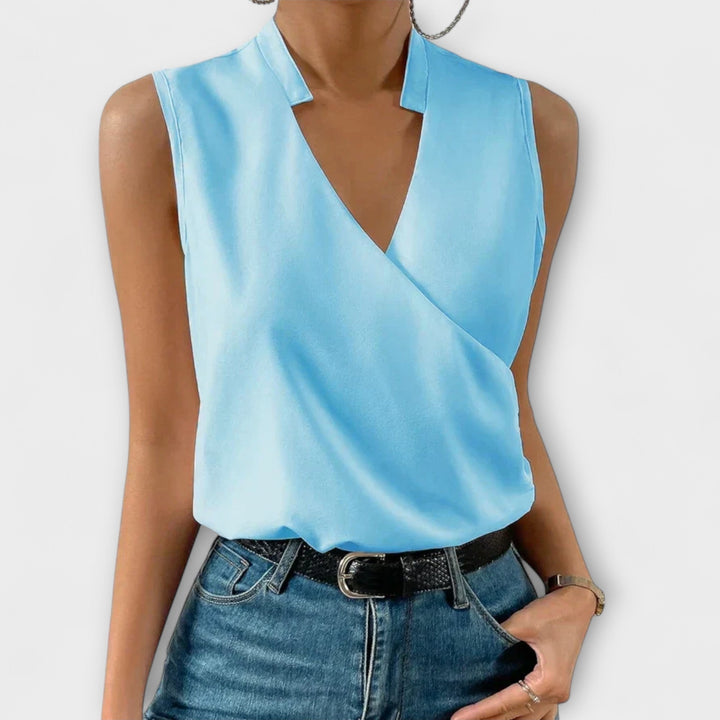 Clara | Elegant V-neck Top