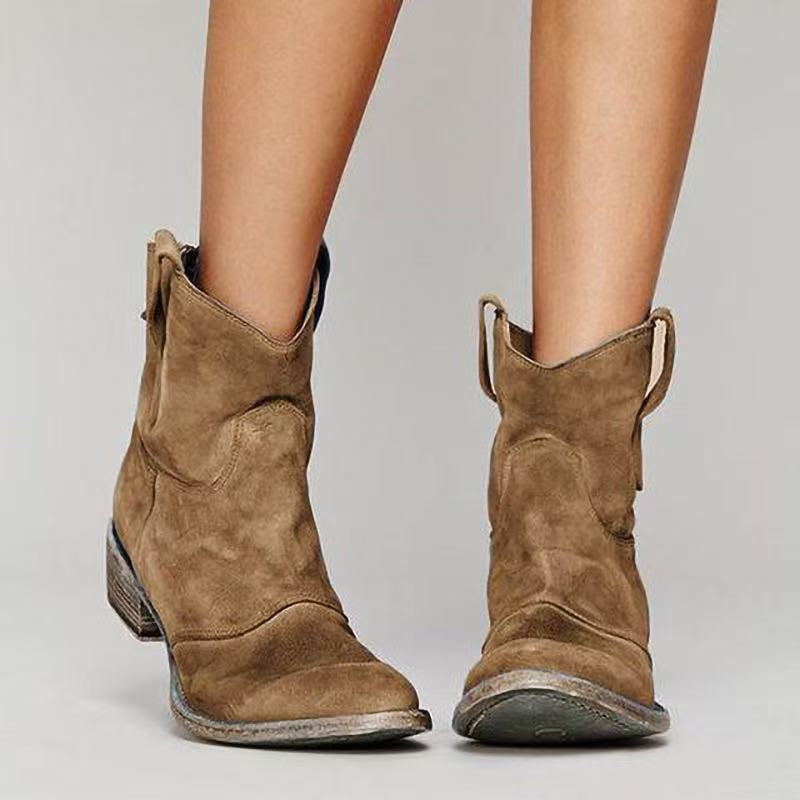 Carlotta | Suede Ankle Boots Premium