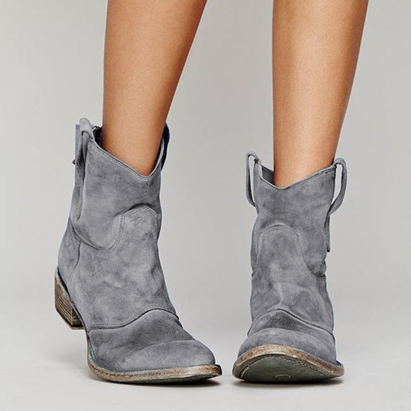 Carlotta | Suede Ankle Boots Premium