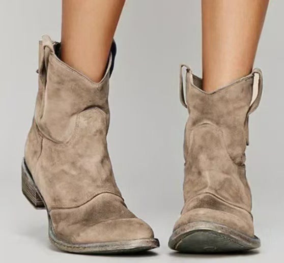 Carlotta | Suede Ankle Boots Premium