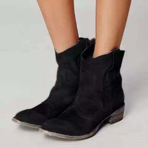 Carlotta | Suede Ankle Boots Premium