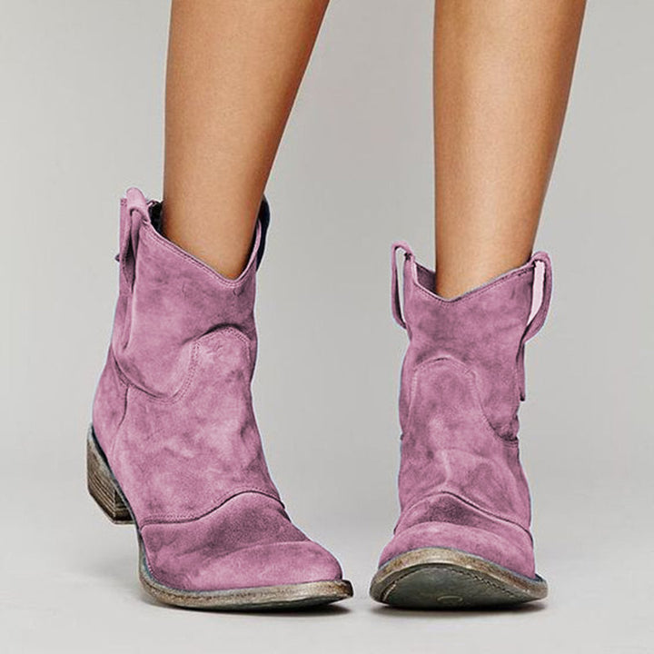 Carlotta | Suede Ankle Boots Premium