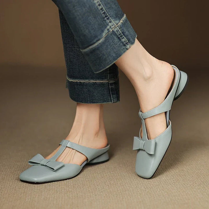 Clara | Square Toe Slippers