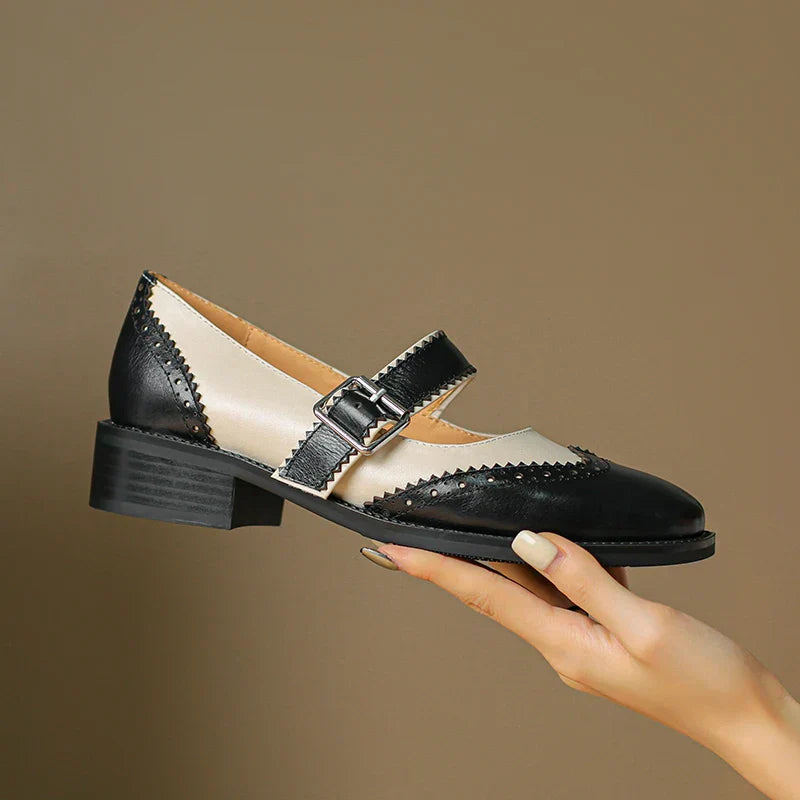 Clara | Miana Leather Mary Janes