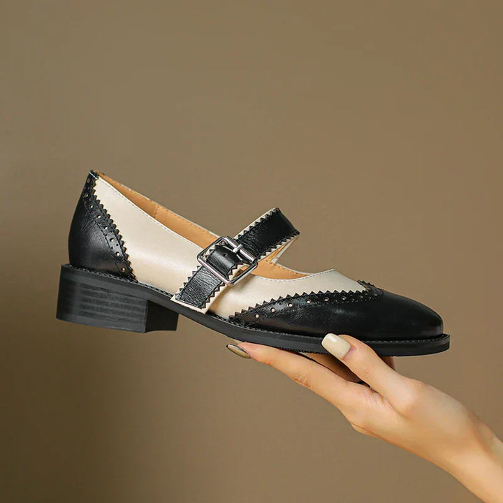 Clara | Miana Leather Mary Janes