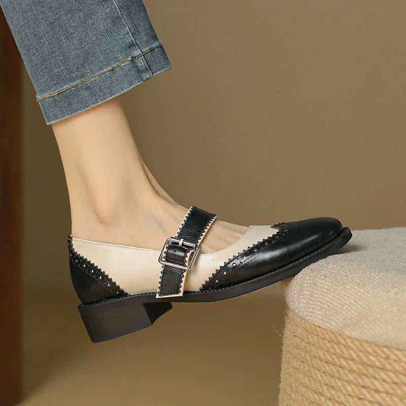 Clara | Miana Leather Mary Janes