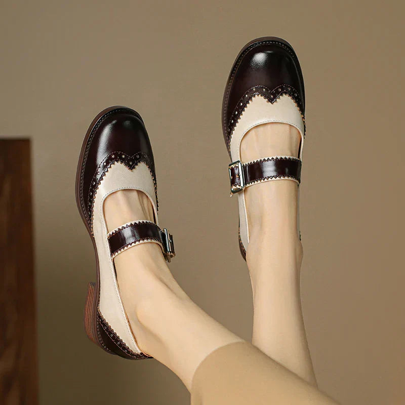 Clara | Miana Leather Mary Janes