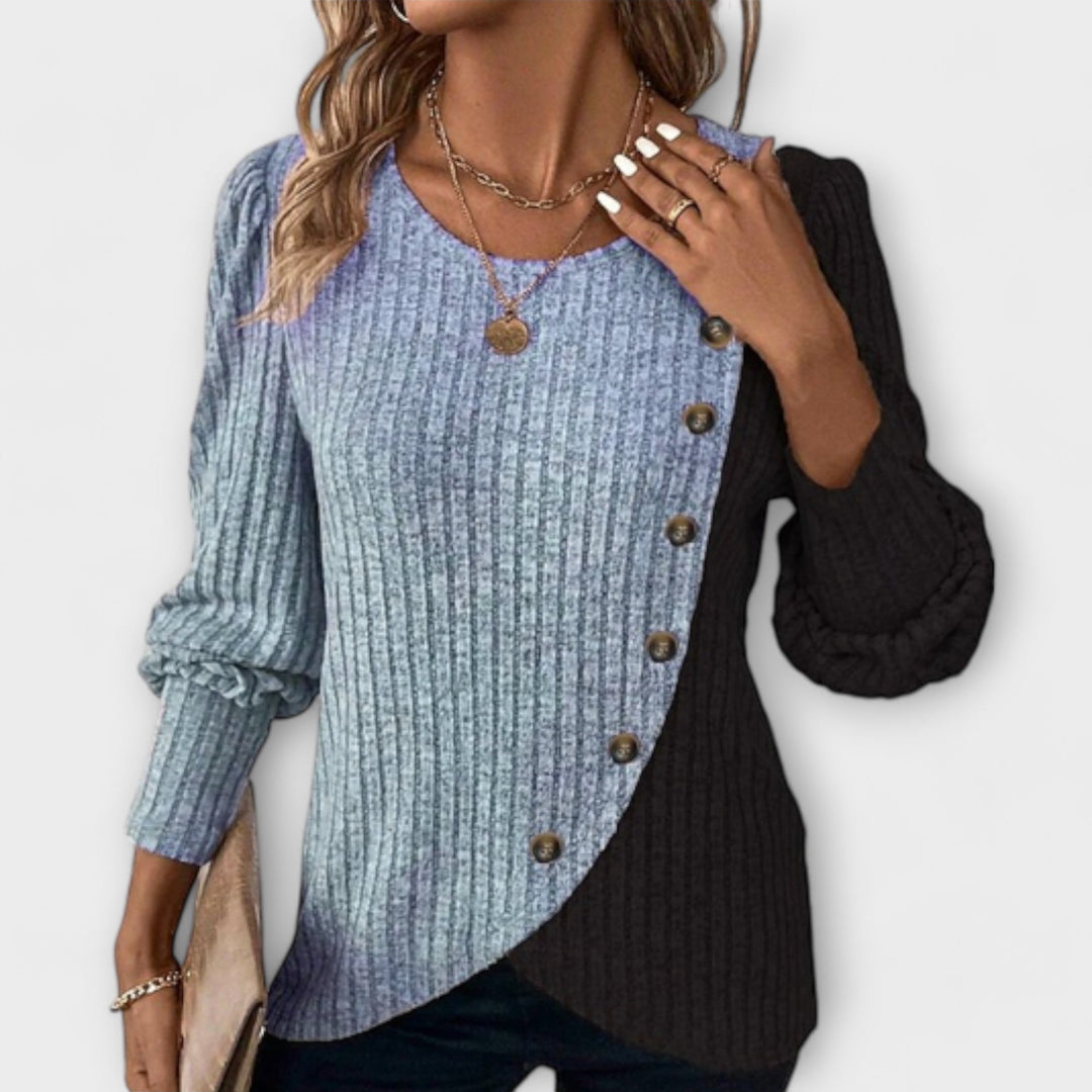 Clara | Elegant Knitted Blouse