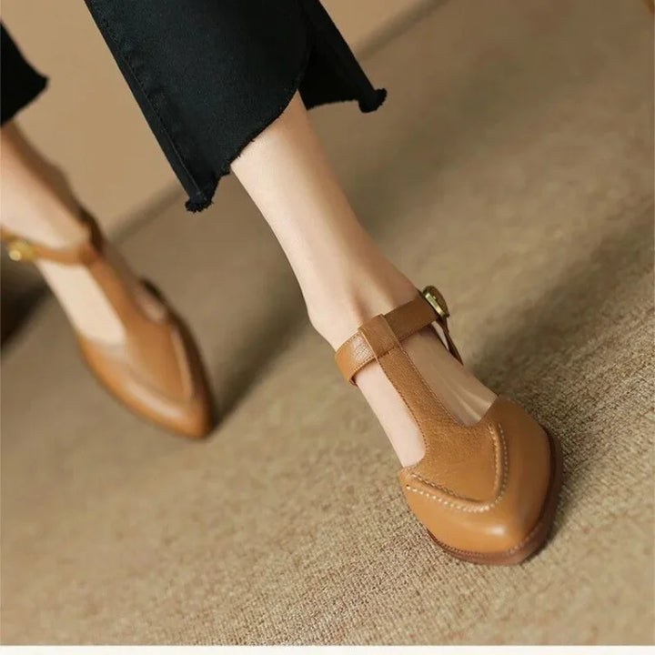 Clara | Aurenza Buckle Shoes